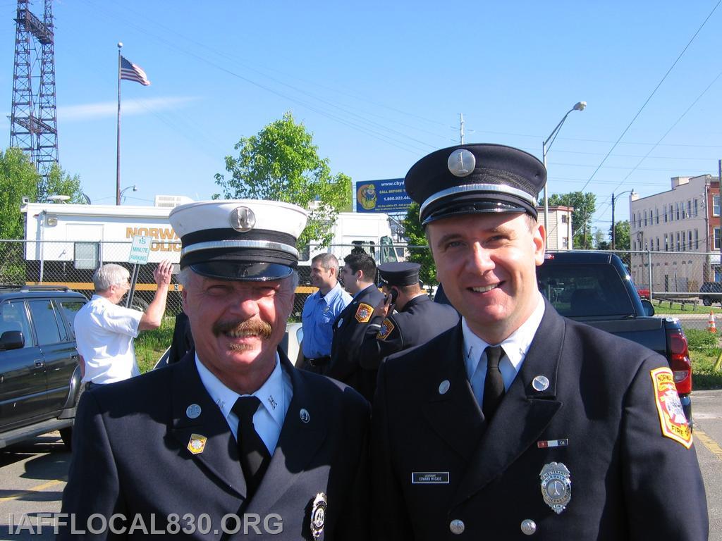 Captain Juhasz & LT McCabe