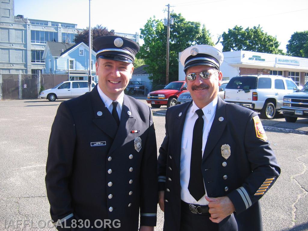 LT Ed McCabe & Captain Bill Stenger