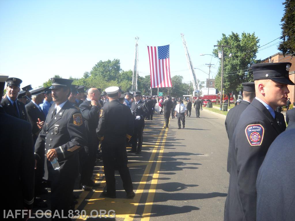 7/30/2010 Bridgeport FD Funerals Steven Velasquez and Michel Baik