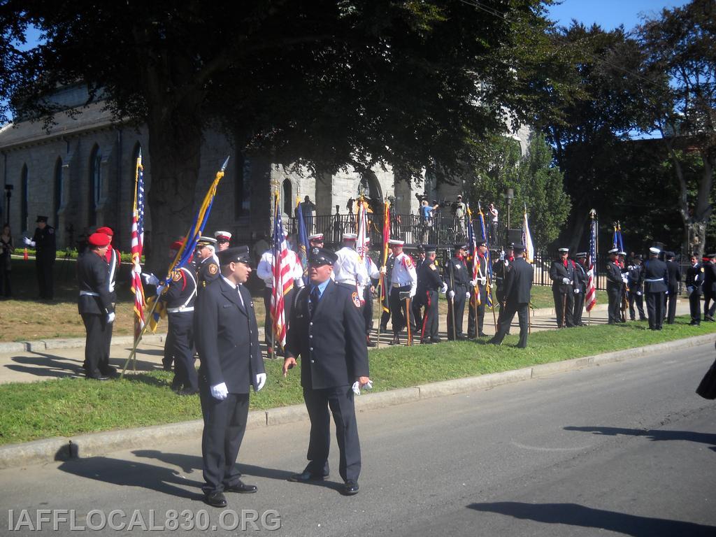 7/30/2010 Bridgeport FD Funerals Steven Velasquez and Michel Baik