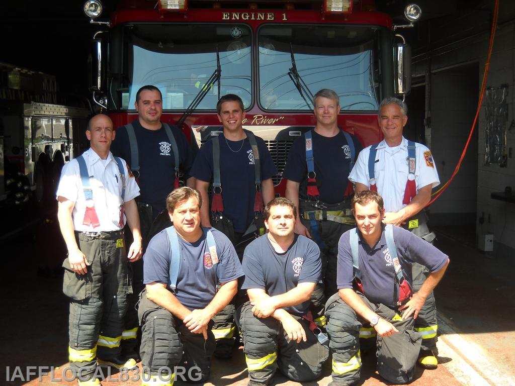 Platoon 3
LT Tony Matera, Mario Mastroianni, Dave Dustin, Scott Rywolt, Capt. Read Auerbach, Ralph Mercurio, Nick Giancaspro, Jim Lyons