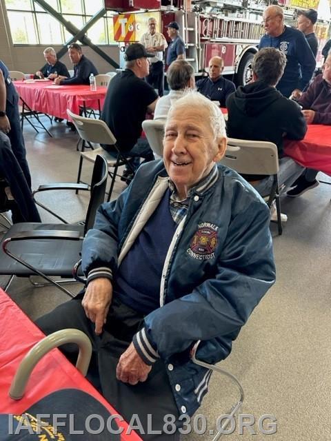 5/8/2023 Retiree Breakfast
NFD's oldest living member, Paul Harris 96 years old, served from 1953-1984