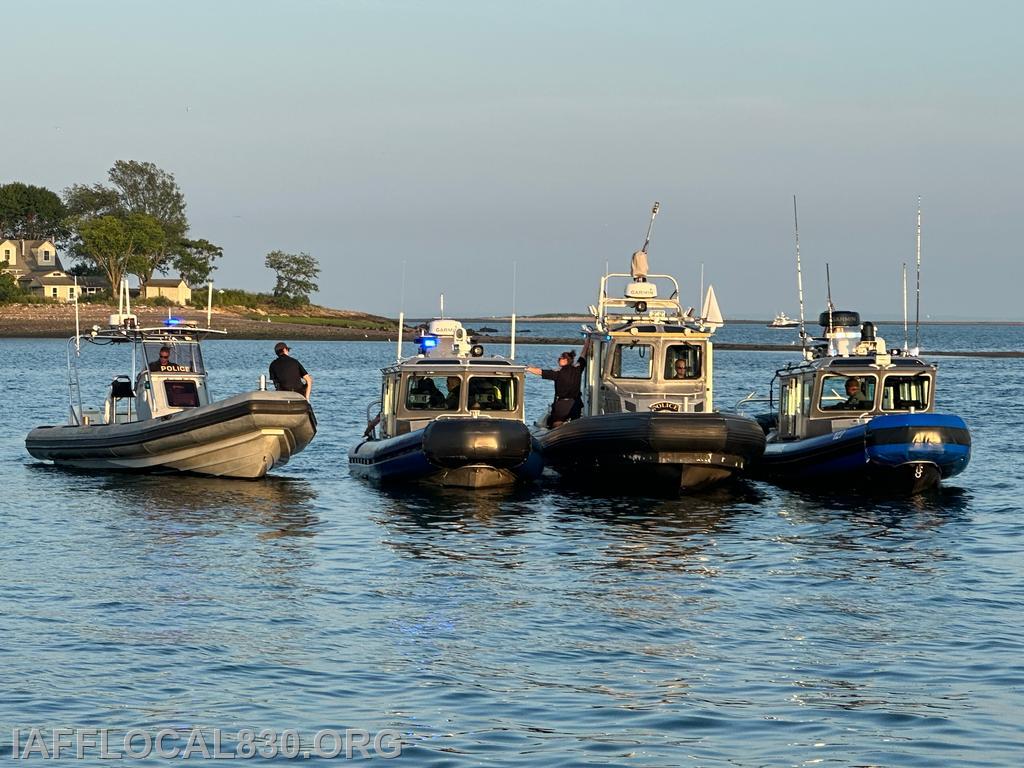 7/5/2023 Norwalk's Fireworks 
PD Boats