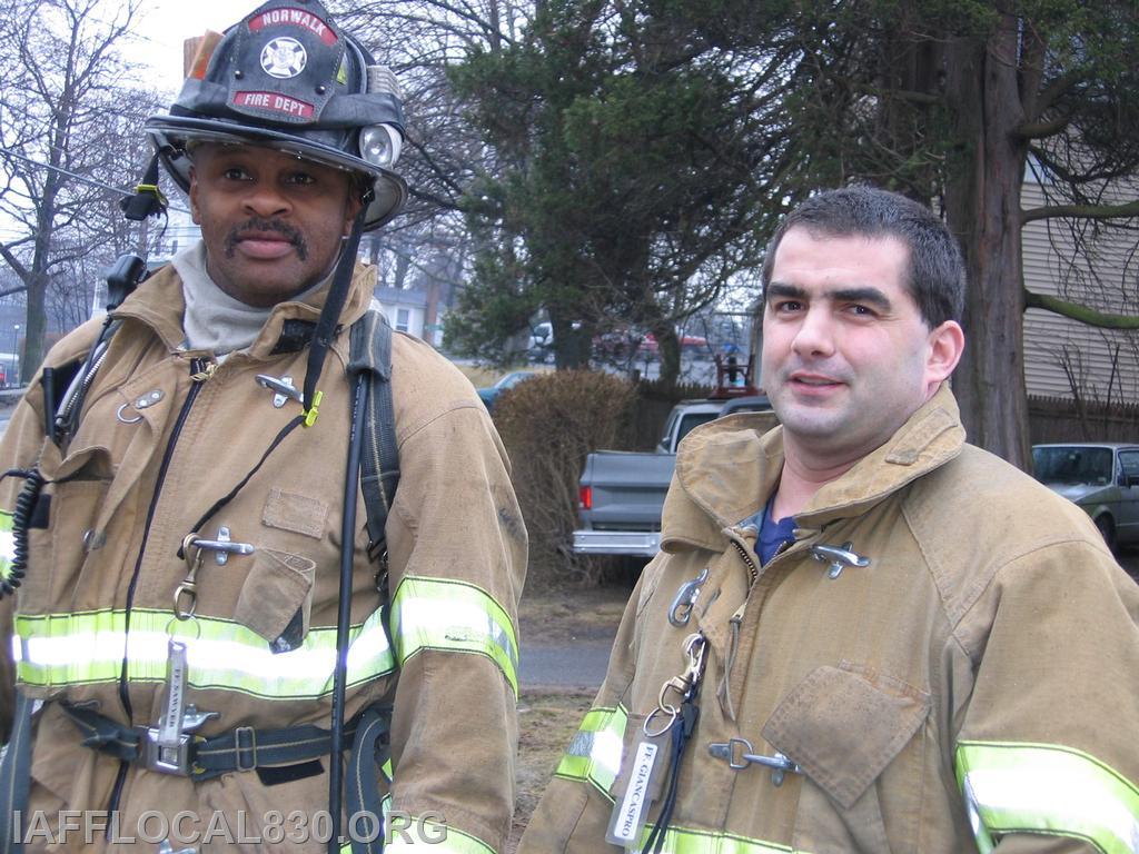 FF Sawyer and FF Giancaspro 2004