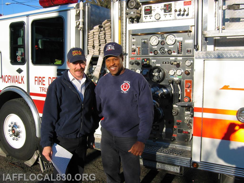 LT John Tatun & FF Ralph Geter 11/25/2003