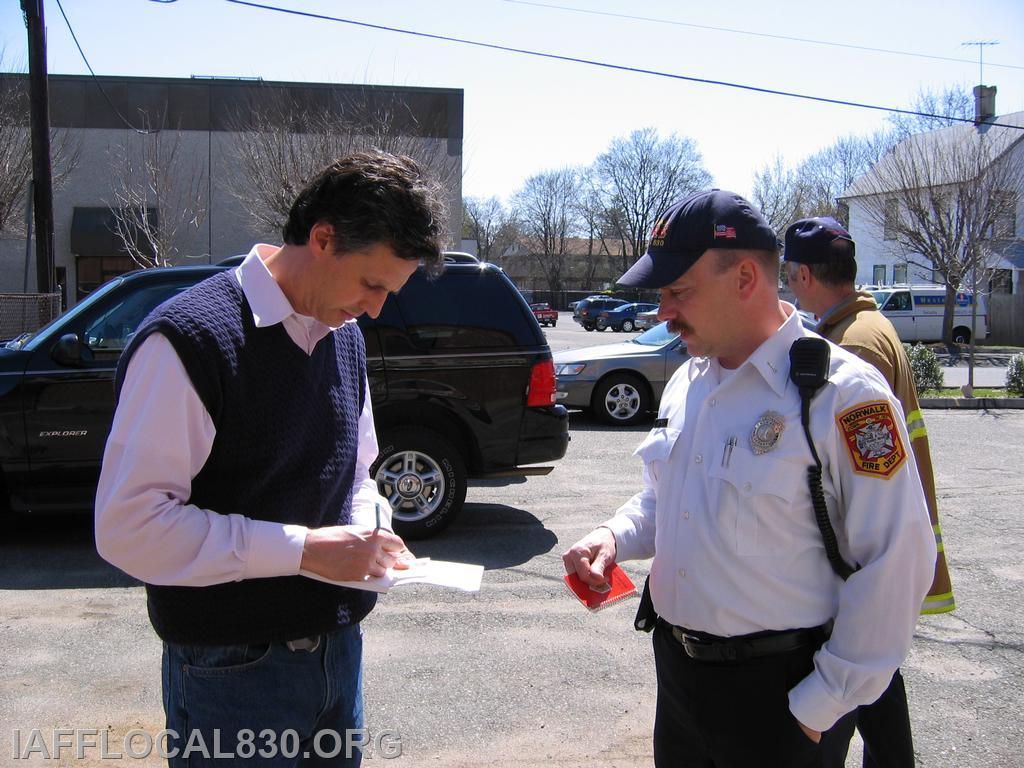 LT Tatun getting some information 2004