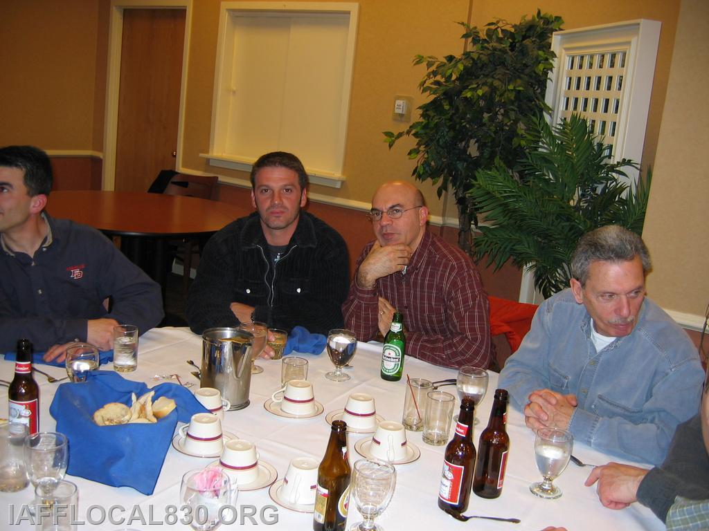 Lou D'Acunto, Lefty Petrides, Gino Gatto, & Norm Cote